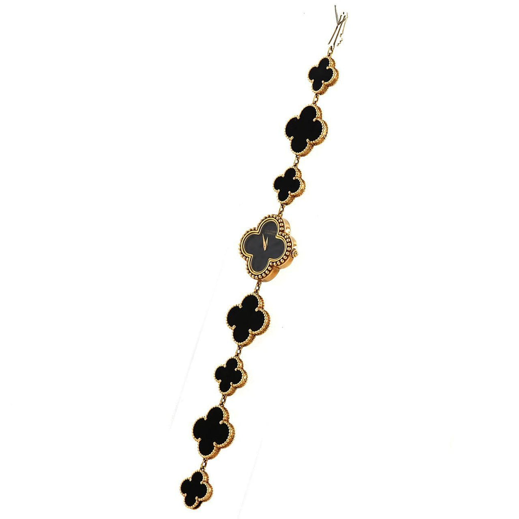 Van Cleef & Arpels Alhambra YG Quartz Watch — view 2
