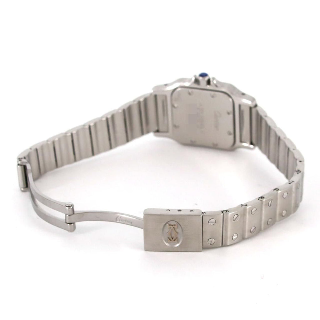 Cartier Santos Galbe SM SS Quartz Watch — view 6
