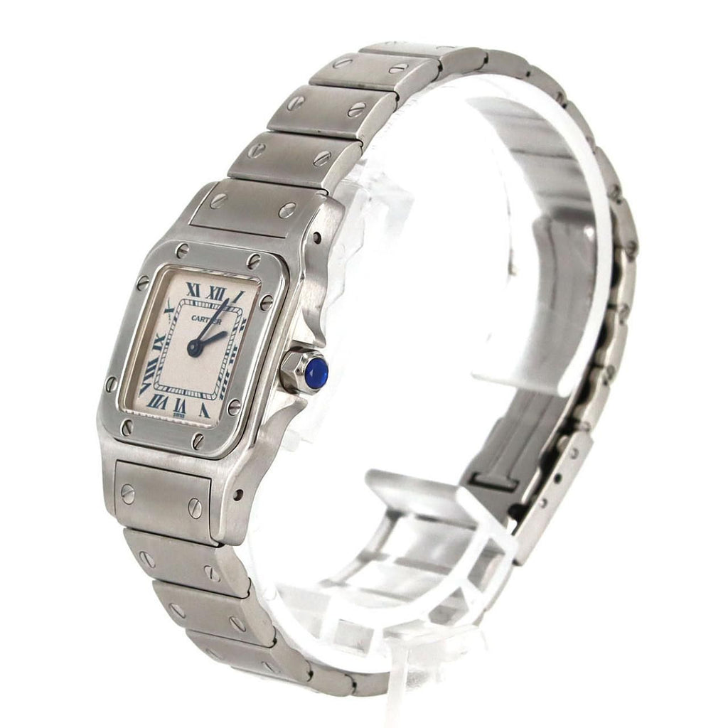 Cartier Santos Galbe SM SS Quartz Watch — view 2