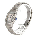 Cartier Santos Galbe SM SS Quartz Watch — view 2