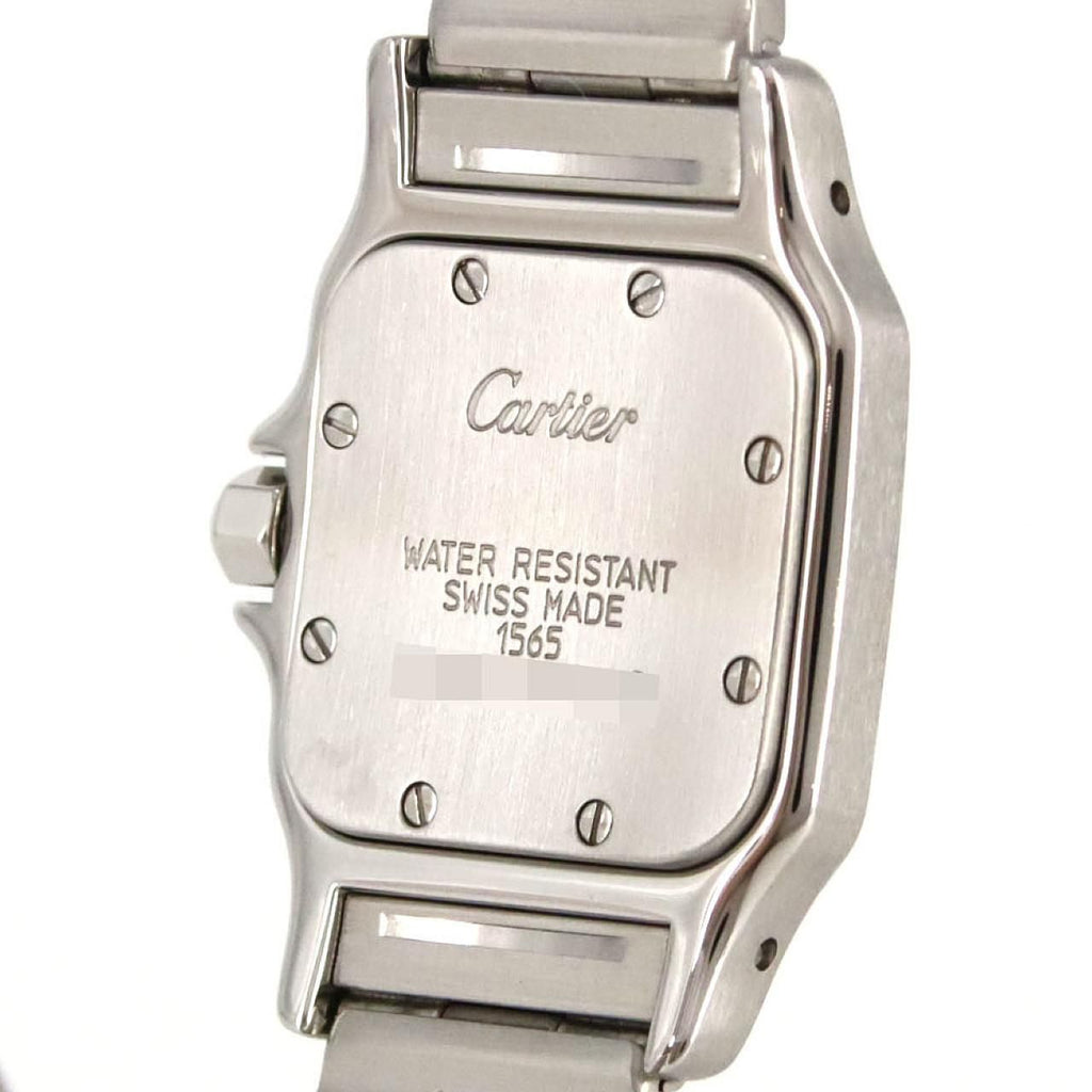 Cartier Santos Galbe SM SS Quartz Watch — view 5