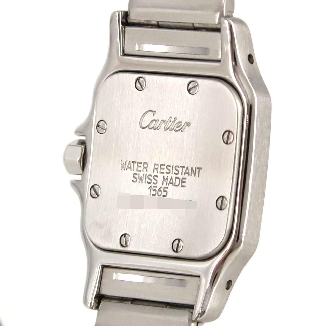 Cartier Santos Galbe SM SS Quartz Watch — view 5