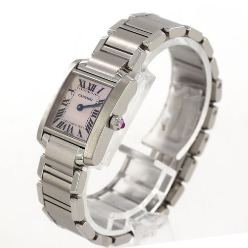 Cartier Tank Francaise SM SS Quartz Watch — view 2