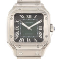 Cartier Santos MM SS Automatic Winding Watch