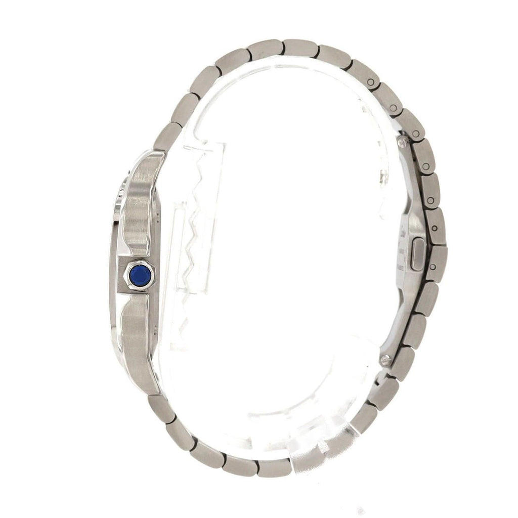 Cartier Santos MM SS Automatic Winding Watch — view 3