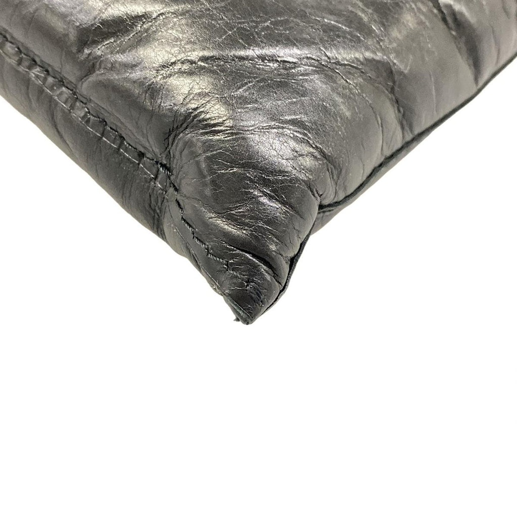 Bottega Veneta Clutch Padded Maxi Intrecciato Black — view 6