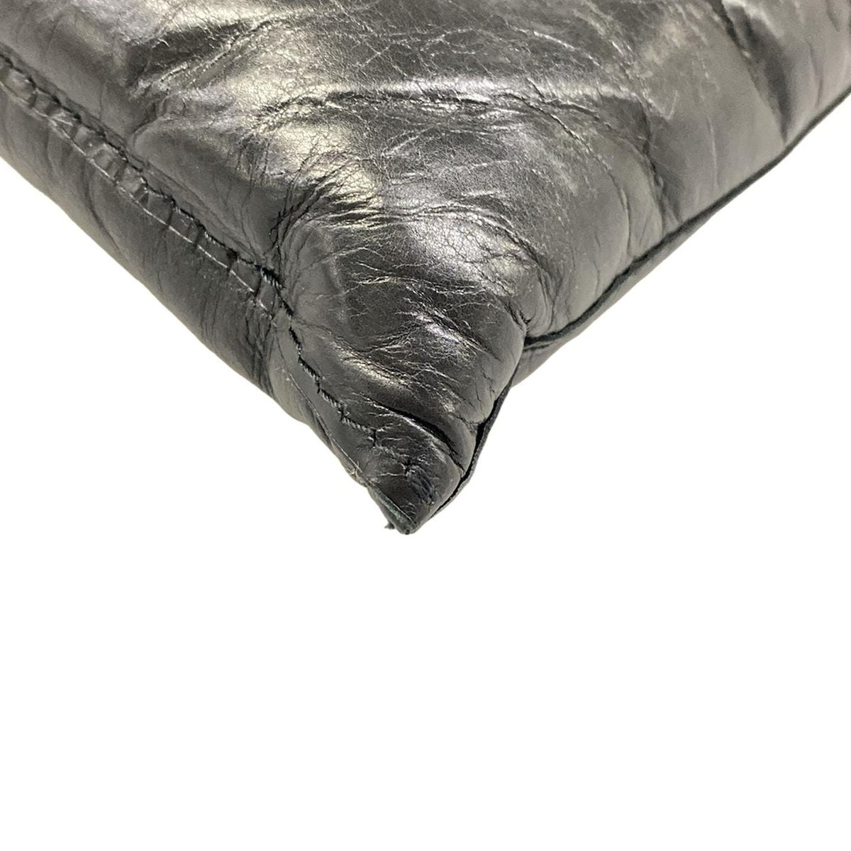 Bottega Veneta Clutch Padded Maxi Intrecciato Black — view 6
