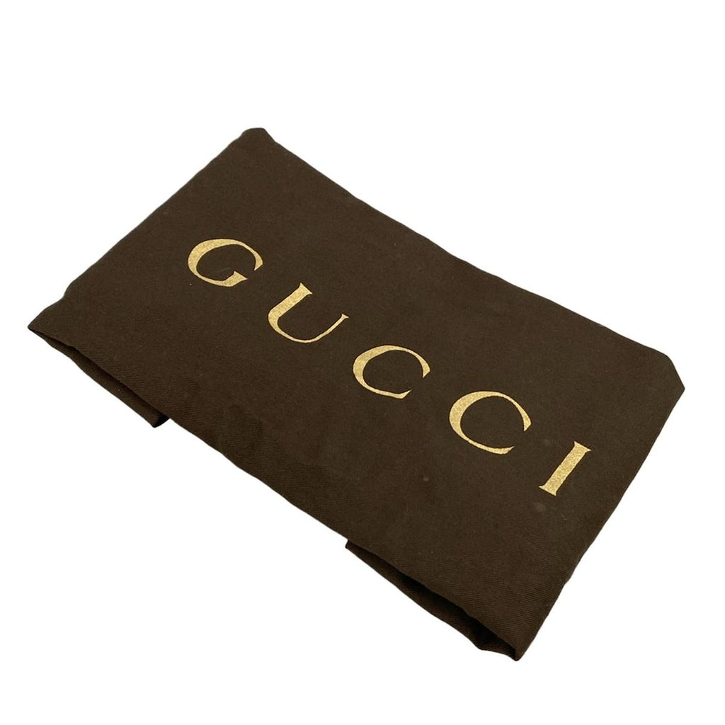 Gucci Shoulder Bag Gray Leather — view 8