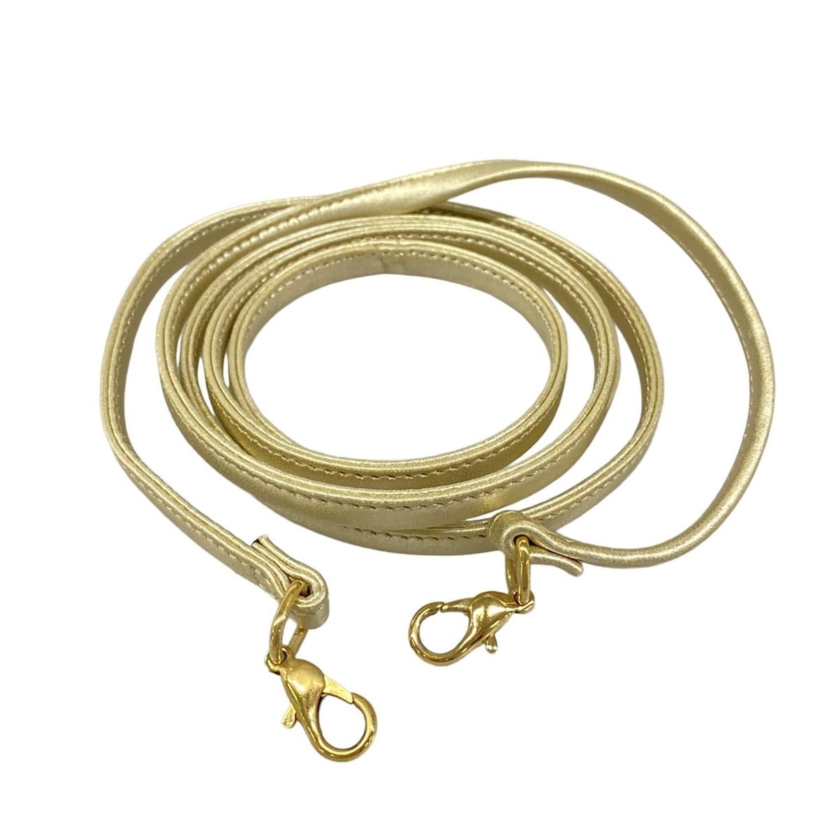 Loewe Amazona Nano Gold Mini Bag with Key Ring Leather — view 8