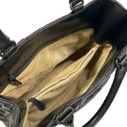 Bottega Veneta Tote Intrecciato Black Leather — view 7