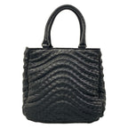 Bottega Veneta Tote Intrecciato Black Leather — view 3