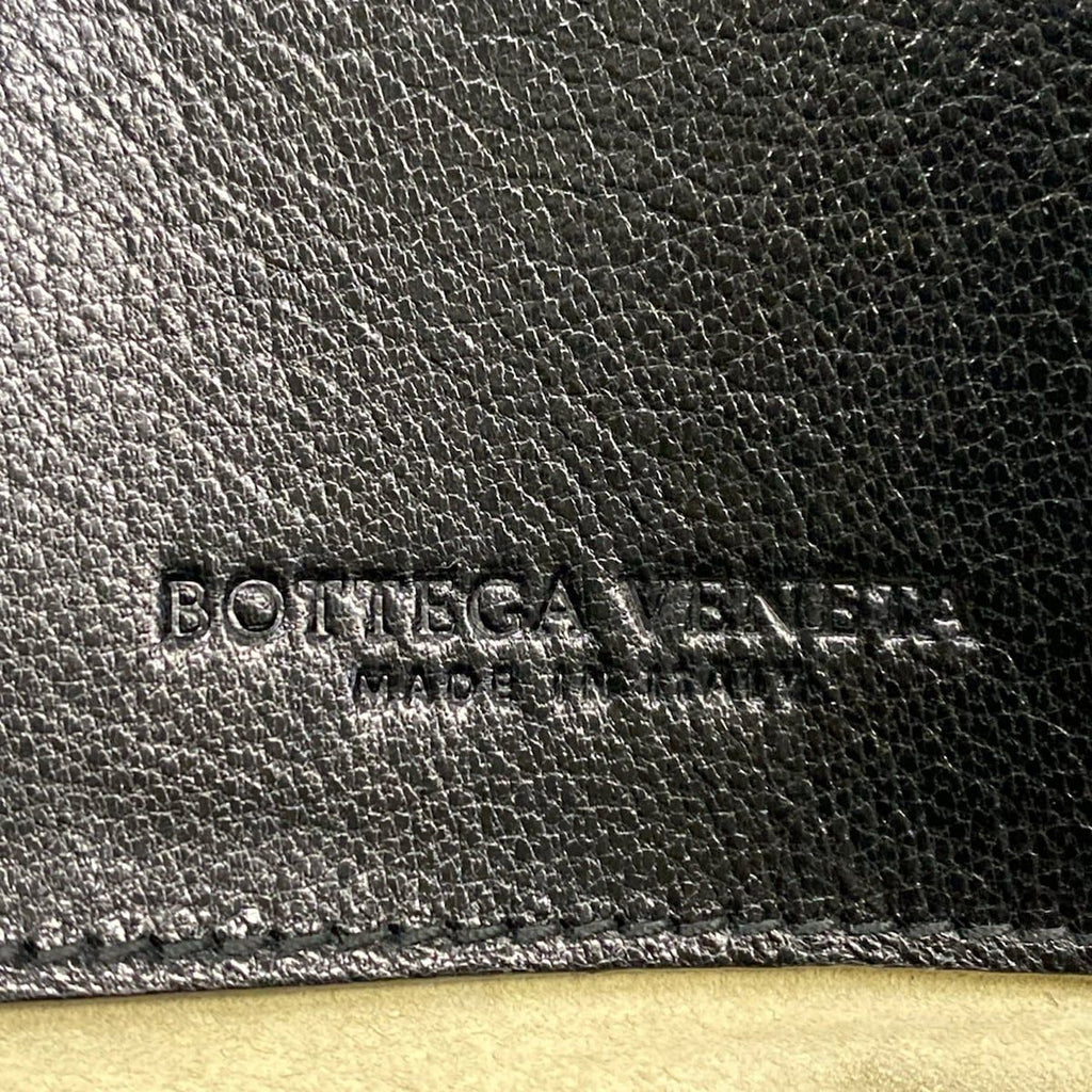 Bottega Veneta Tote Intrecciato Black Leather — view 8