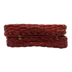 Gucci Shoulder Bag Web Wicka Mini Bag Red Chain — view 5