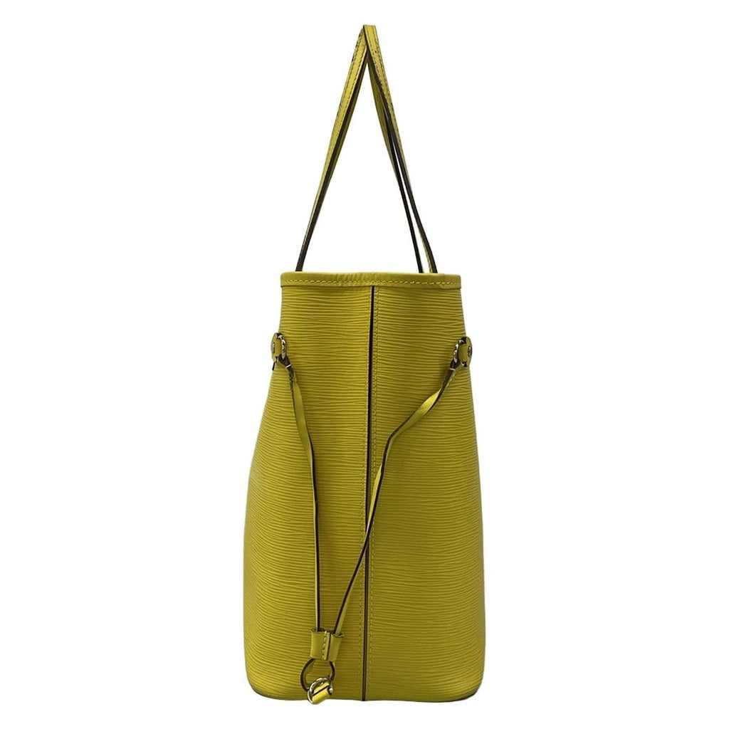 Louis Vuitton Tote Epi Neverfull MM Pistache Leather — view 4