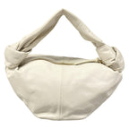Bottega Veneta Handbag Double Knot White Leather — view 3