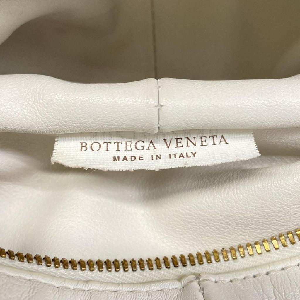 Bottega Veneta Handbag Double Knot White Leather — view 8