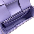 Bottega Veneta Shoulder Bag Candy Cassette Purple Leather — view 7