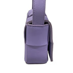 Bottega Veneta Shoulder Bag Candy Cassette Purple Leather — view 2