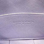 Bottega Veneta Shoulder Bag Candy Cassette Purple Leather — view 8