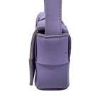 Bottega Veneta Shoulder Bag Candy Cassette Purple Leather — view 4