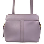 Celine Shoulder Bag Teen Cover de France Light Purple Leather — view 3