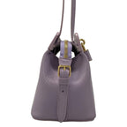 Celine Shoulder Bag Teen Cover de France Light Purple Leather — view 2