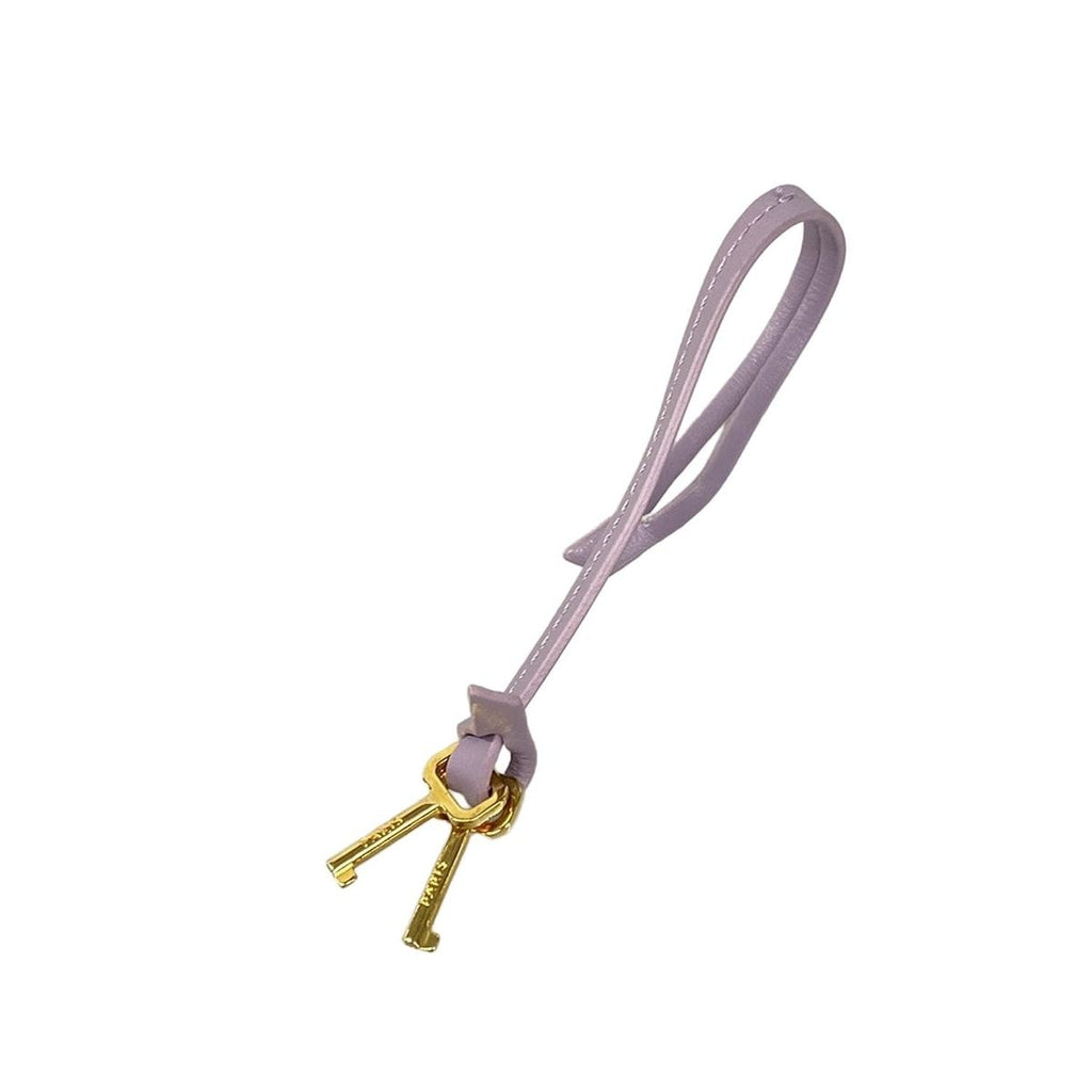 Celine Shoulder Bag Teen Cover de France Light Purple Leather — view 8