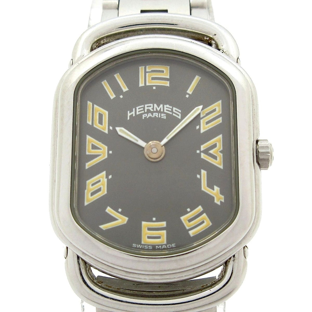 Hermes Watch Rallye SS Gray