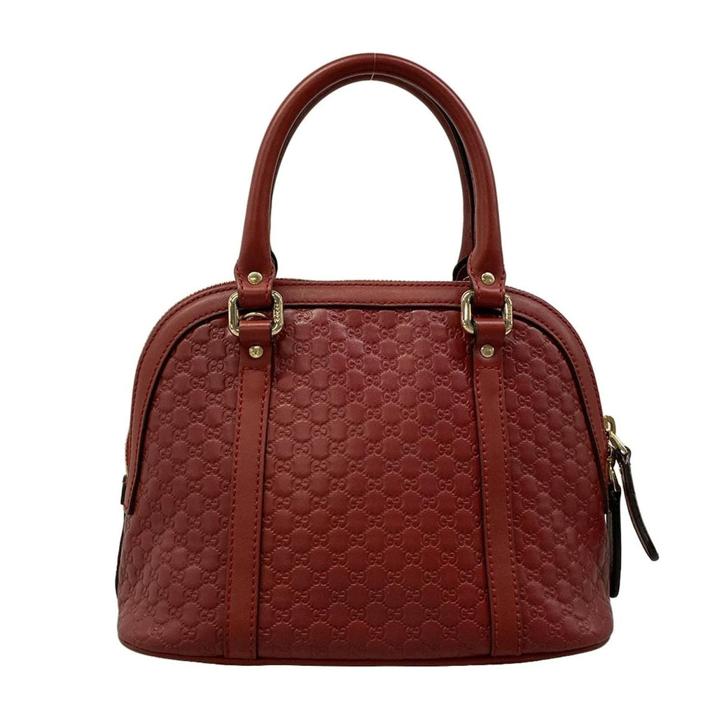 Gucci Handbag Micro Guccissima Red Leather — view 3