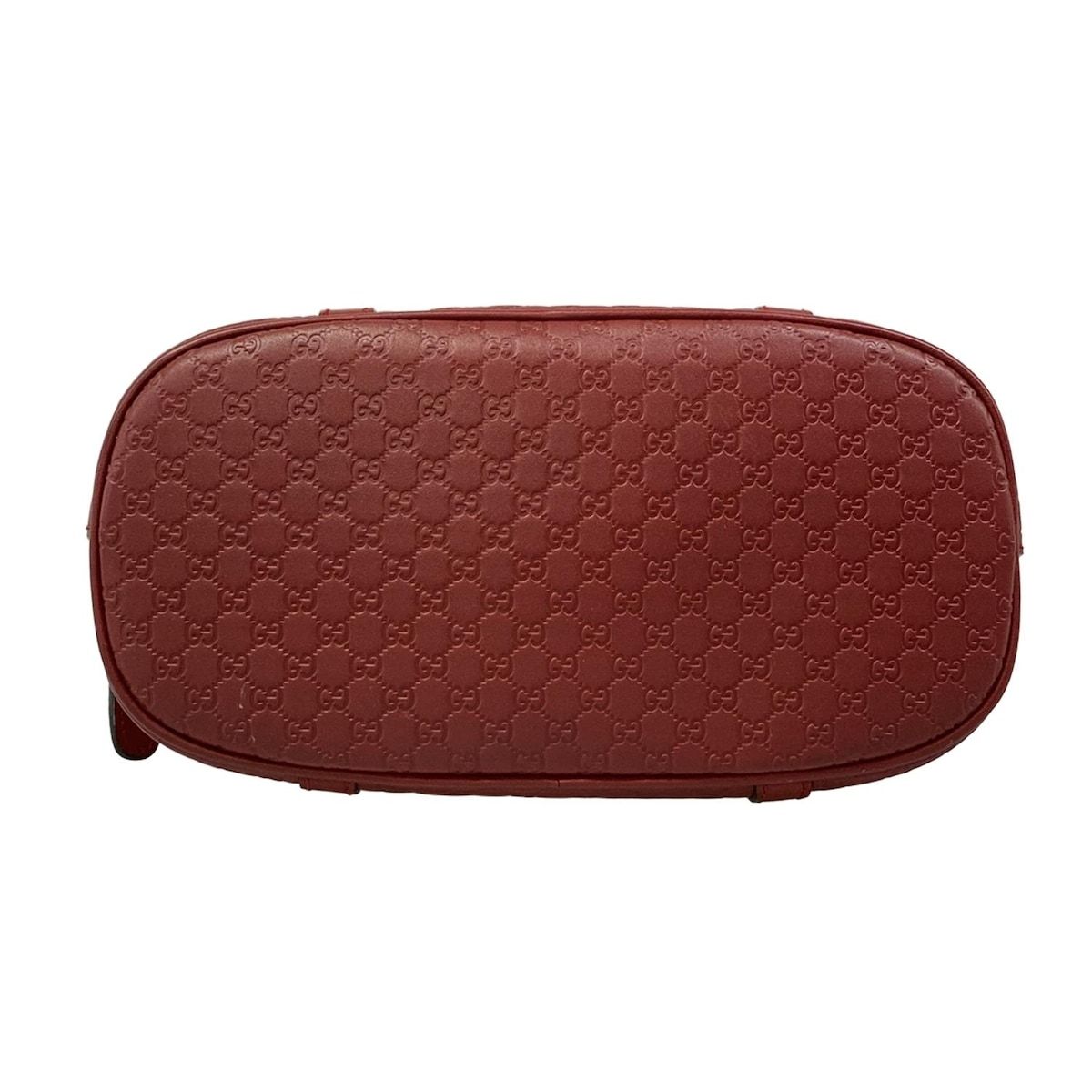 Gucci Handbag Micro Guccissima Red Leather — view 5