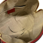 Gucci Handbag Micro Guccissima Red Leather — view 7