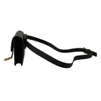 Dior Waist Pouch Saddle Bag Black Leather — view 4