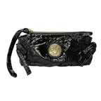 Gucci Clutch Hysteria Black Ribbon Leather