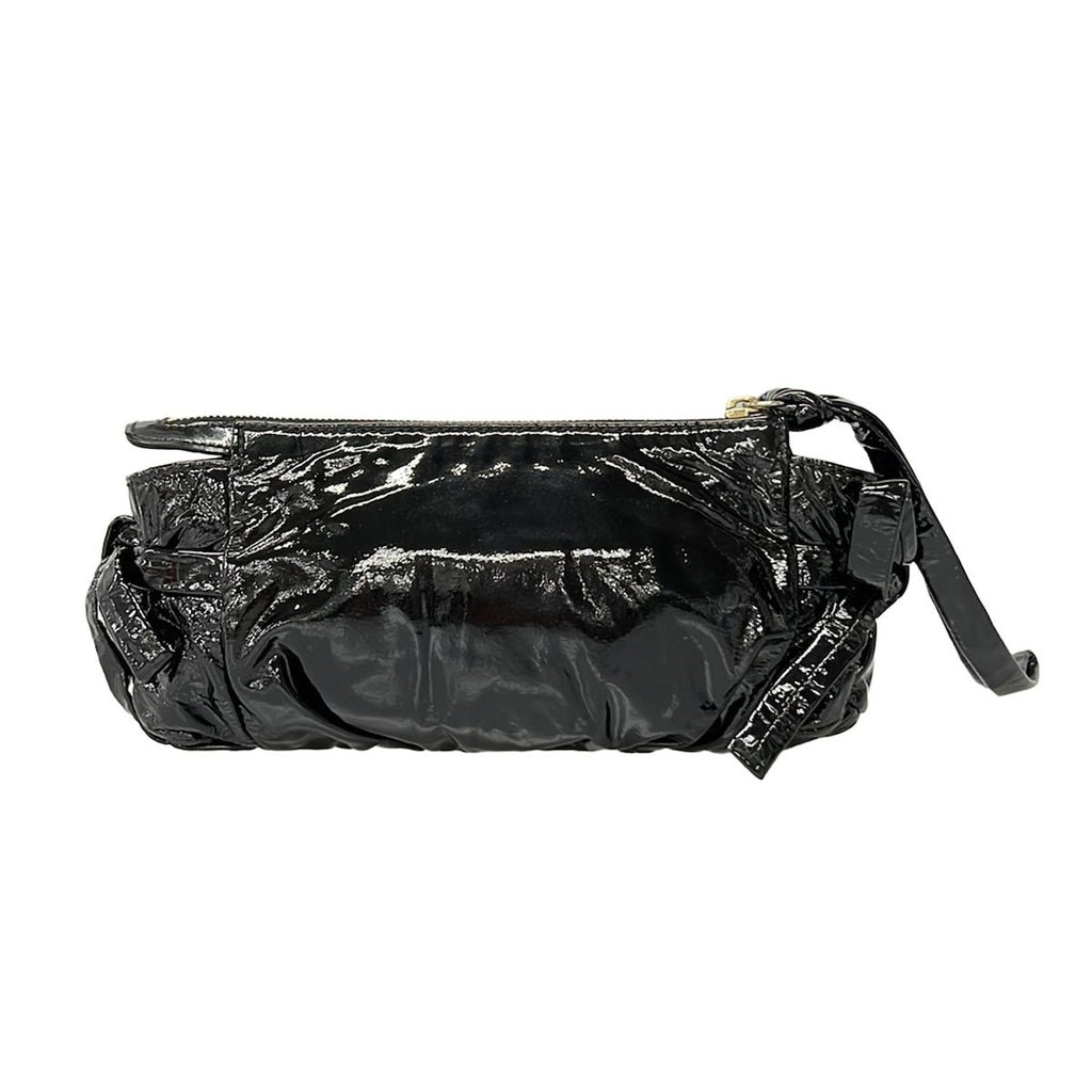 Gucci Clutch Hysteria Black Ribbon Leather — view 3