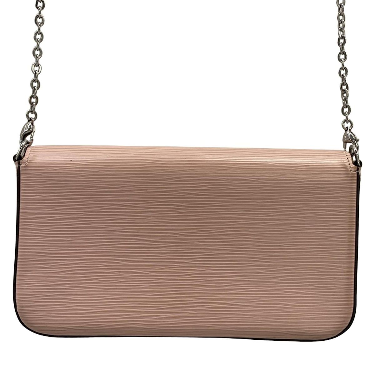 Louis Vuitton Wallet Epi Pochette Felicie Rosevalerine Leather Cowhide — view 2