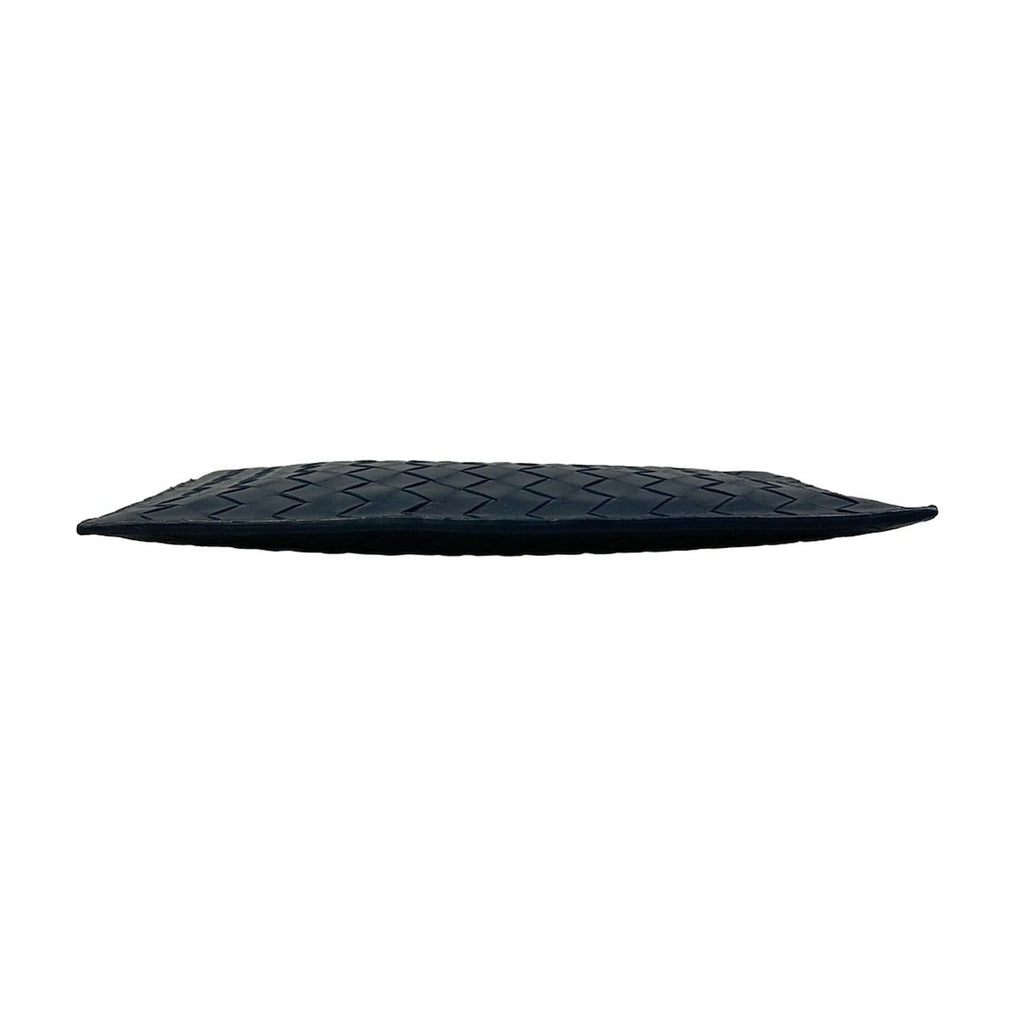 Bottega Veneta Clutch Intrecciato Navy Leather — view 5