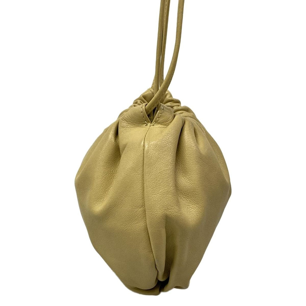 Bottega Veneta Shoulder Bag Mini the Valve Beige Leather — view 2
