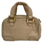 Loewe Amazona Nano Beige Mini Bag with Key Ring Leather — view 3