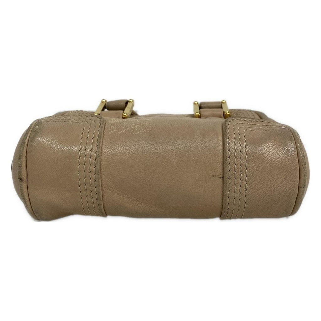 Loewe Amazona Nano Beige Mini Bag with Key Ring Leather — view 5