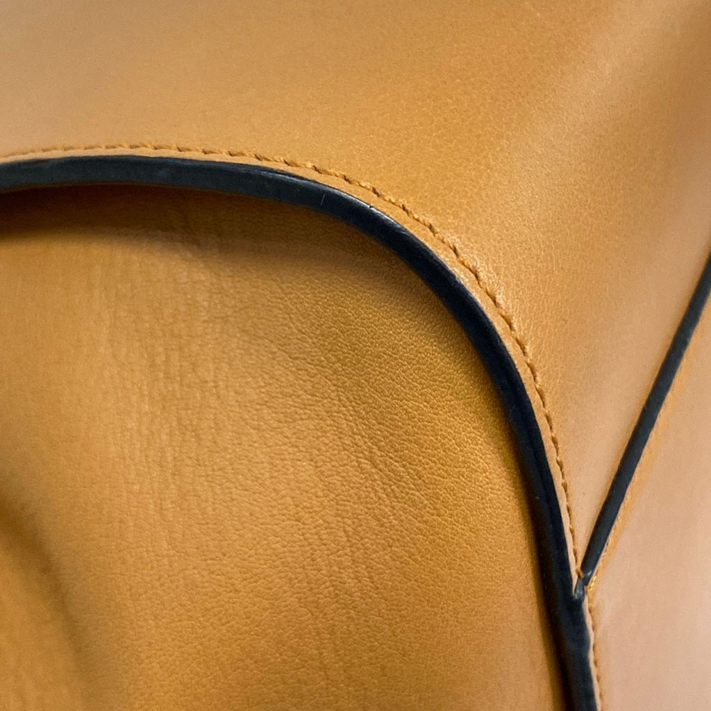 Loewe Handbag Hammock Drawstring Bag Small Brown Leather — view 6
