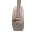 Celine Shoulder Bag Crossbody Oval Purse Cuill Triomphe Light Pink — view 4