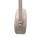 Celine Shoulder Bag Crossbody Oval Purse Cuill Triomphe Light Pink — view 2