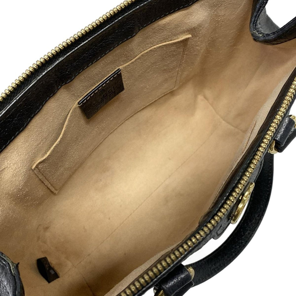 Gucci Handbag Ophidia Black Green Red Leather — view 7