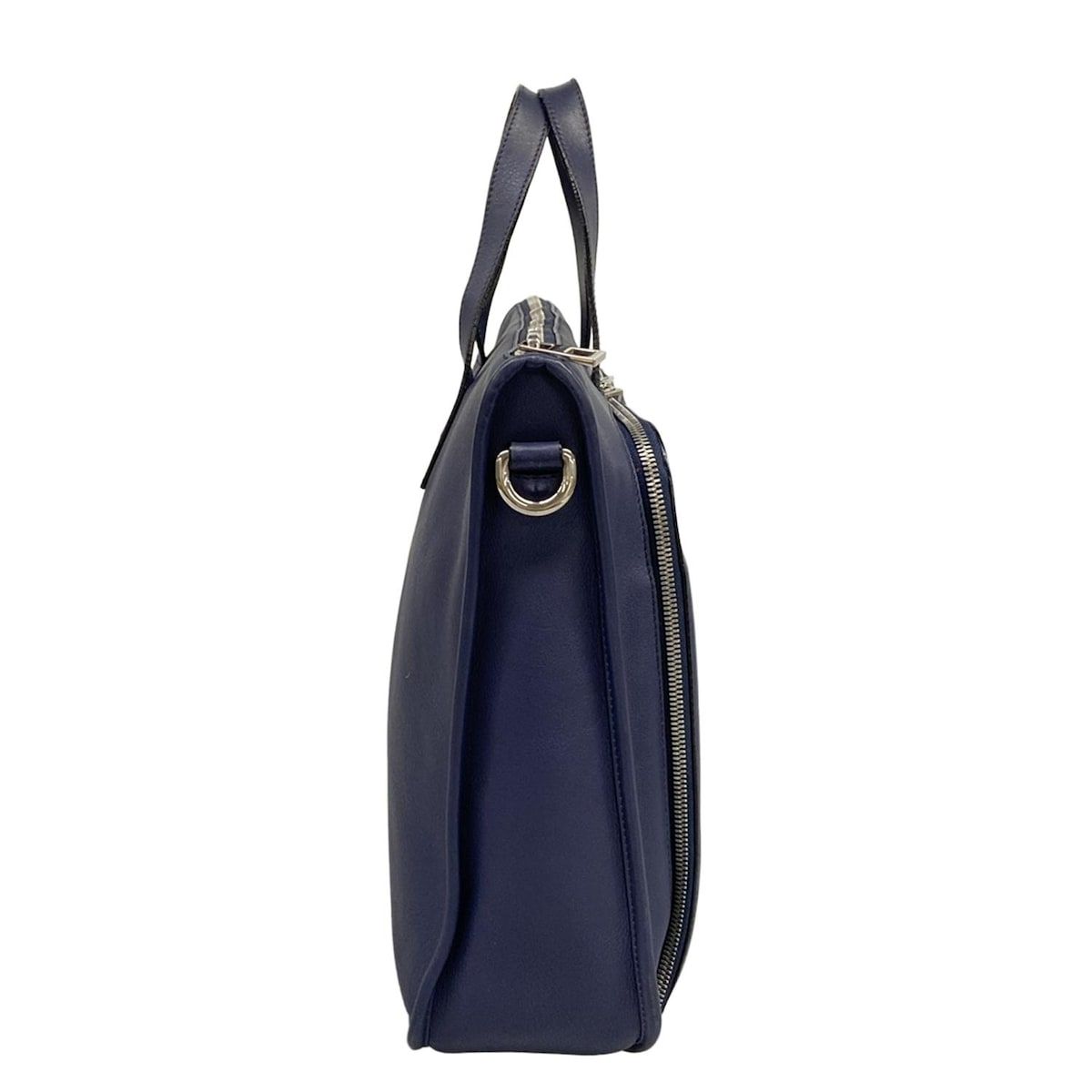 Loewe Business Bag Navy No Lock Leather — view 2