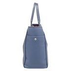 Loewe Tote Heritage Blue Gray Leather — view 4