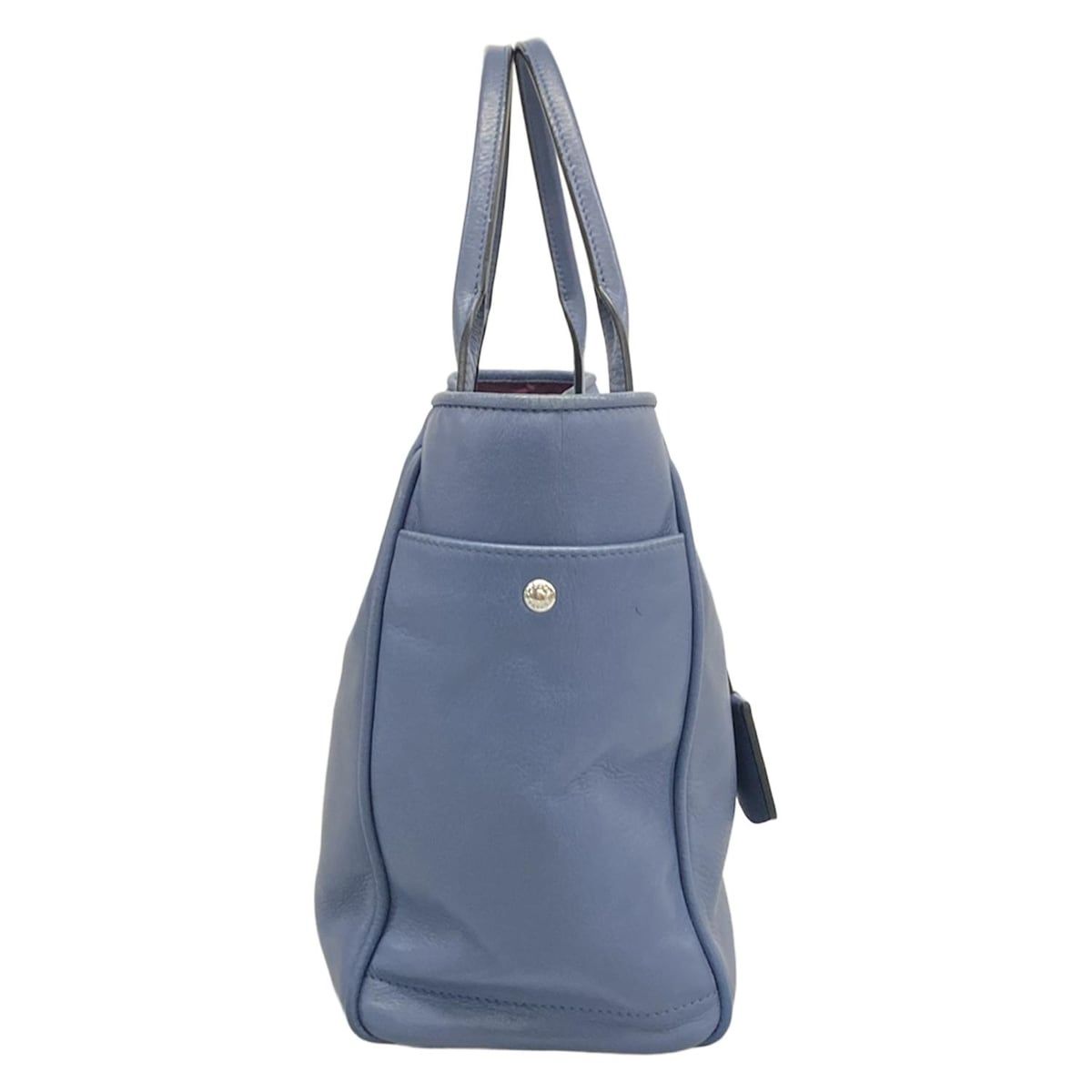 Loewe Tote Heritage Blue Gray Leather — view 2