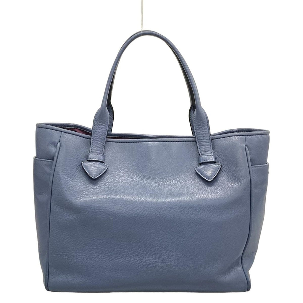 Loewe Tote Heritage Blue Gray Leather — view 3