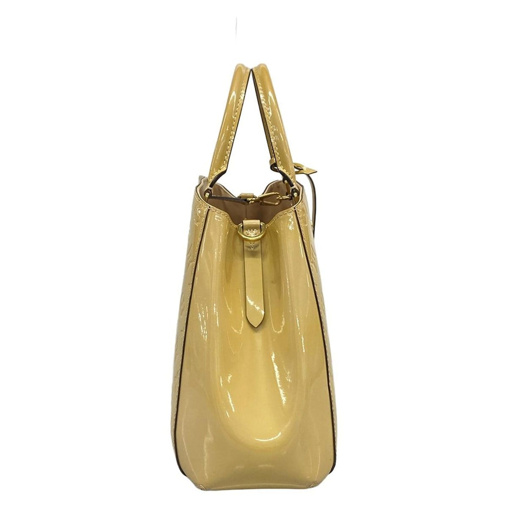Louis Vuitton Handbag Monogram Vernis Montaigne BB Dune Leather — view 2