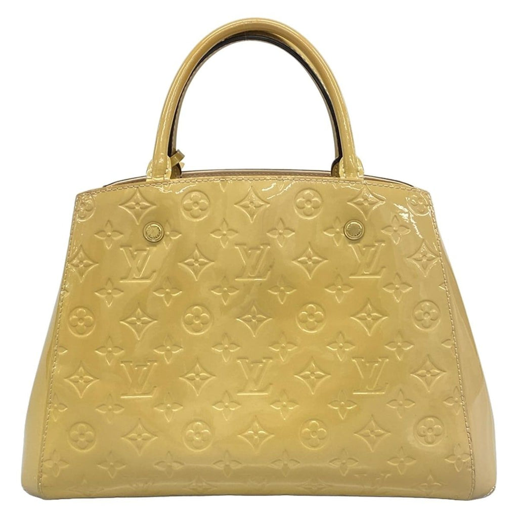 Louis Vuitton Handbag Monogram Vernis Montaigne BB Dune Leather — view 3