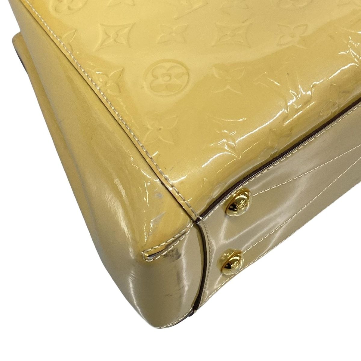 Louis Vuitton Handbag Monogram Vernis Montaigne BB Dune Leather — view 6
